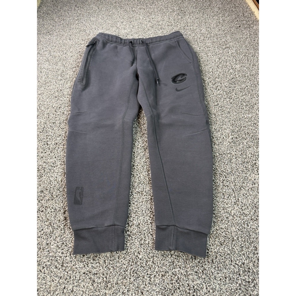 Cleveland Cavaliers Nike Tech Fleece Jogger Sweatpants Men's Size Large Gray